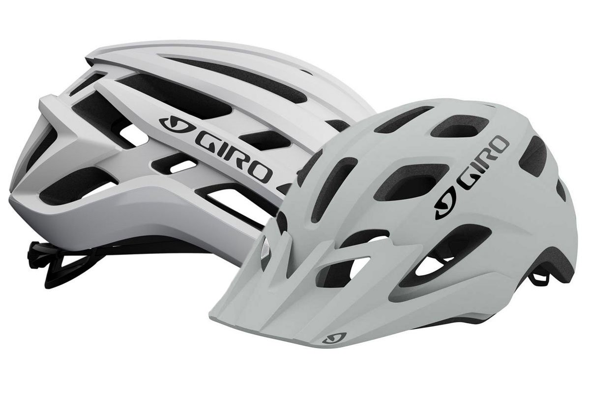 road bike vs mountain bike helmet
