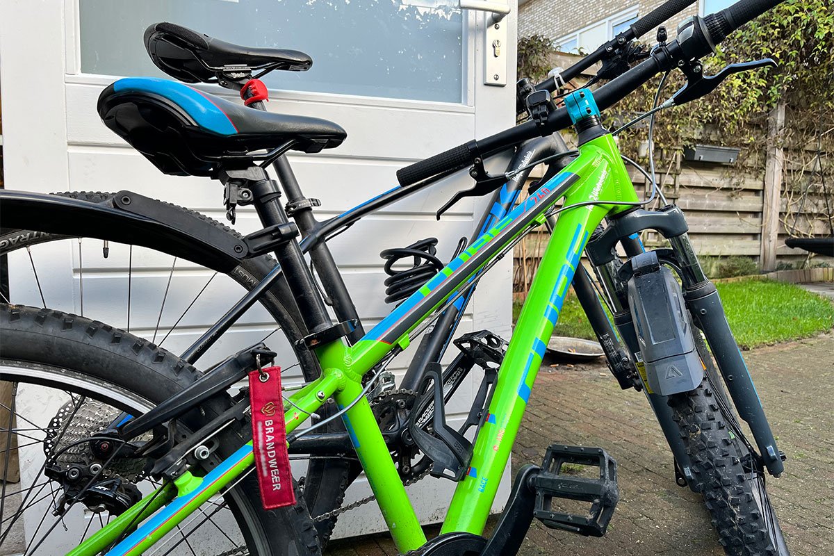 small and big bike
